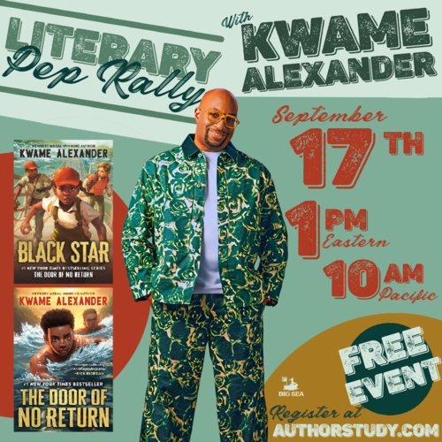 Author Study host and creator Kwame Alexander