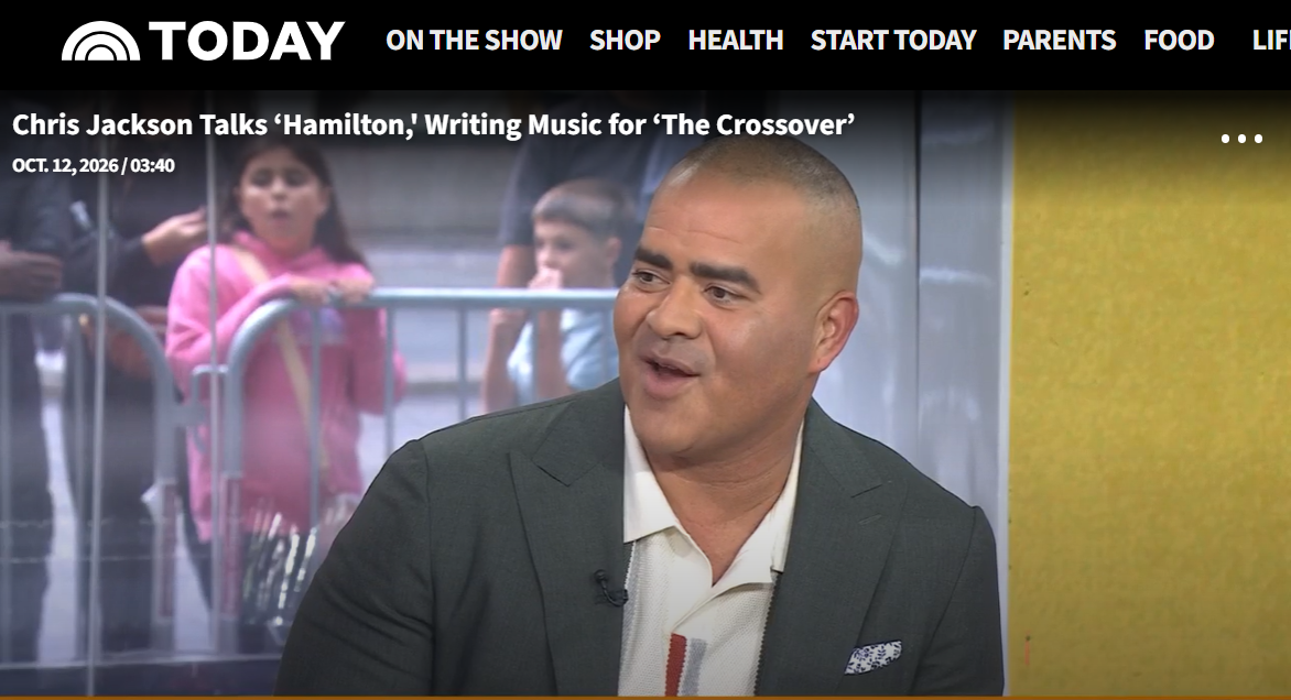 Chris Jackson Talks ‘Hamilton,’ Writing Music for ‘The Crossover’